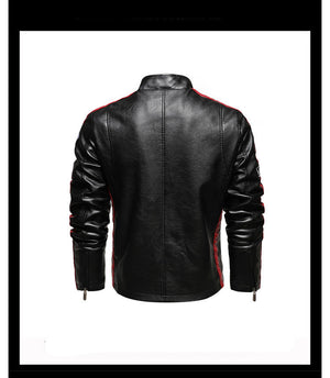 Men's Motorcycle Leather Street Motorcycle Racing Suit