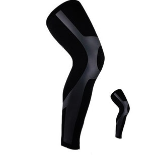 1Pc Unisex Compression Cycling Leg Warmer Leggings Running Tights Sport Leg Sleeve Soccer Basketball Knee Pad Football Shinguard