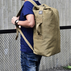 Canvas shoulder bag male