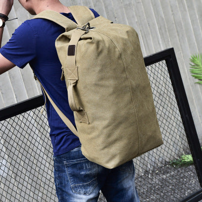 Canvas shoulder bag male