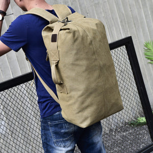 Canvas shoulder bag male