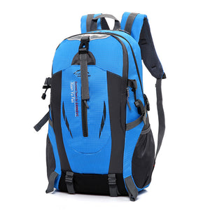 USB rechargeable bag new double shoulder bag male large capacity outdoor mountaineering bag women sports leisure travel bag